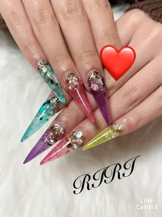 ネイル riri オーナーのネイルデザイン