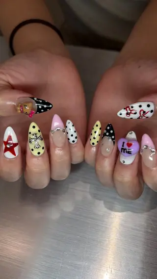 ネイル 👽個性派ネイル🎀 komachiのマツエク・マツパデザイン