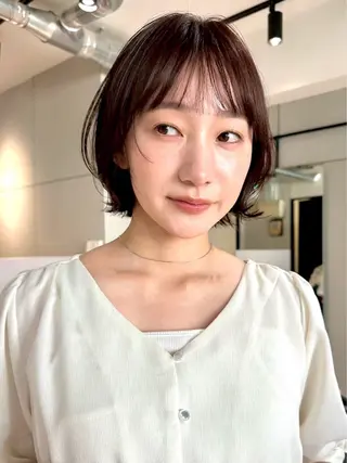 ミディアム カラー パーマ 💍🧸カラーモデル 募集中🧸💍のヘアスタイル