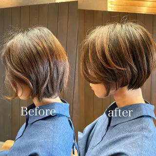 ショート 似合わせ松本 容政のヘアスタイル