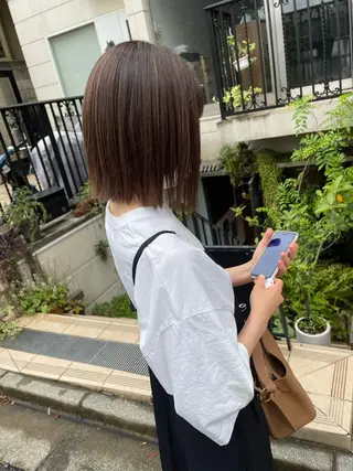 ミディアム カラー まつ毛パーマ🐏 NANAMIのマツエク・マツパデザイン