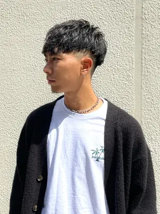 ショート MENS FEEL所属・メンズパーマが上手い 💇RYO❤️‍🔥のヘアスタイル