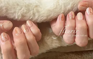 ネイル フルリール 【プライベートサロンのネイルデザイン