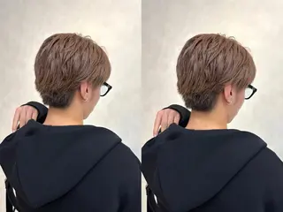 メンズ yoshino /ナチュラル縮毛のヘアスタイル