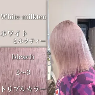 ショート カラー 🪄池袋ハイトーン 🪄ブリーチカラーのヘアスタイル