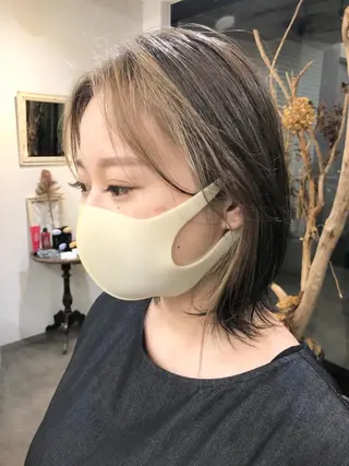 ショート カラー 千葉 郁也のヘアスタイル