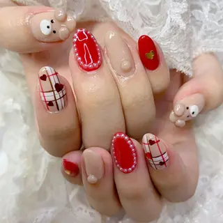 ネイル La neige* yuki 🥯🍑のネイルデザイン