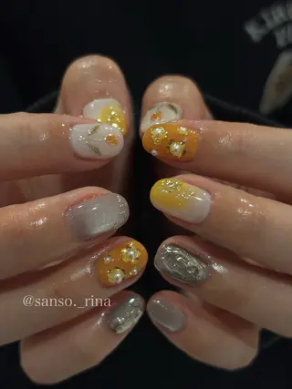 ネイル nuu 栄所属・早川 里奈のネイルデザイン