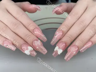 ネイル 神田 ココナッツのネイルデザイン