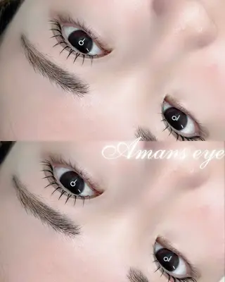 マツエク・マツパ amanseye 代々木公園のマツエク・マツパデザイン