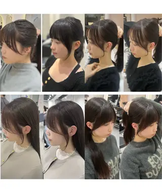 ロング カラー 🌿海山龍馬🌿前髪 /顔まわり/レイヤーのヘアスタイル