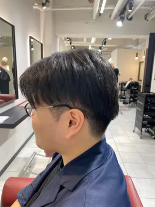 メンズ equri×SHISEIDO所属・下田 希/レディースカットのヘアスタイル