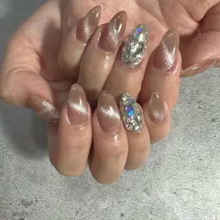 セミロング ネイル Amour Nail salonのネイルデザイン