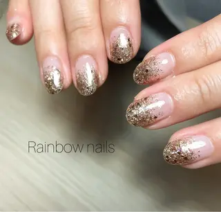 ネイル Rainbow nailsくろちゃんのネイルデザイン