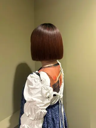 ショート 🌷下野 莉果/ボブ /パーマ/メンズ🌷のヘアスタイル