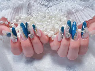 ネイル 🎀鈴音🎀 ワンホンネイルのネイルデザイン