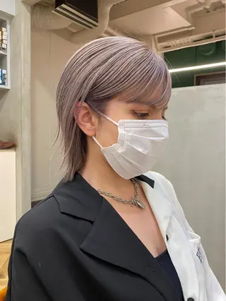 ミディアム カラー 村田 りょうやのヘアスタイル
