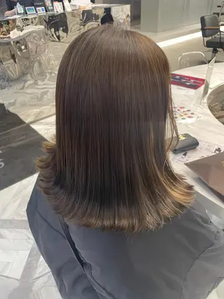 ミディアム カラー 🧁はるひ/ ZEST Ivy🎀のヘアスタイル