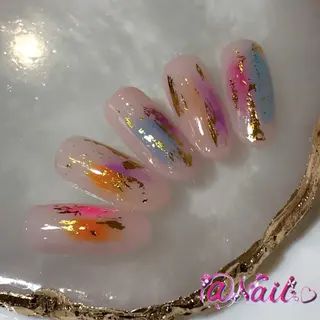 ネイル 小尾 栞のネイルデザイン