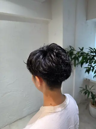 メンズ 横浜/カット/ パーマ/shuのヘアスタイル