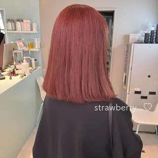 ミディアム カラー ヘアアレンジ 愛されカラー🩷 はるなのヘアスタイル