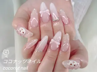 ネイル 神田 ココナッツのネイルデザイン