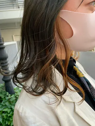 ミディアム カラー 似合わせカラー🫶 小川千波のヘアスタイル