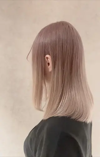 ミディアム カラー 宮下 弦也のヘアスタイル