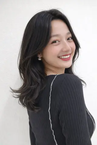 セミロング 映える顔まわり/前髪 特化 💗 ユキマのヘアスタイル