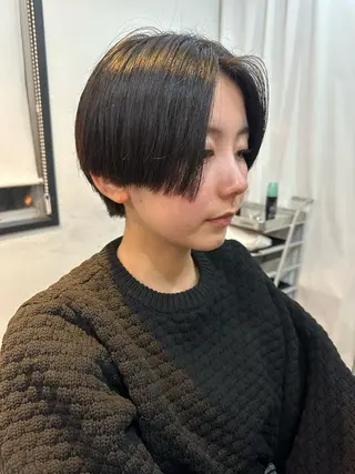 ショート カラー ヘアアレンジ stylist/蛯谷 珠里のヘアスタイル
