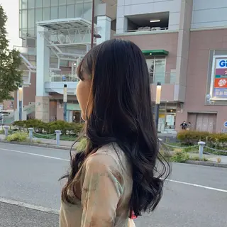 ロング カラー 𓍯暖色/韓国風 田中沙羅‎𓍯のヘアスタイル