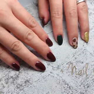 ネイル Aim* 深爪・自爪育成専門店のネイルデザイン