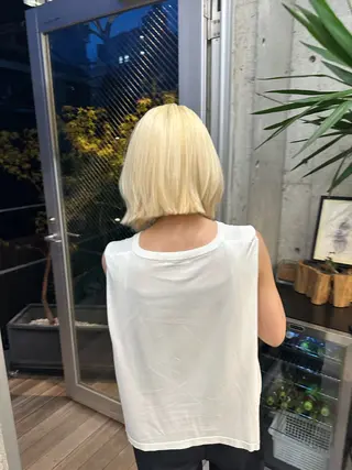 ショート カラー ボブ/似合わせカット /ニュアンスカラーのヘアスタイル