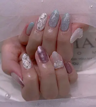 ネイル 長さだし専門店 M2 rikaのネイルデザイン