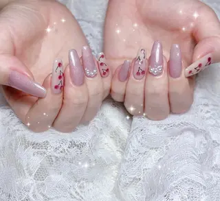 ネイル FLARE NAIL フレアネイルのネイルデザイン