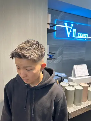 メンズ 池田隼也 メンズ/パーマのヘアスタイル