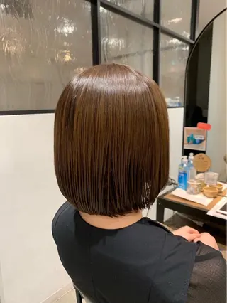 ショート 安田 結羽のヘアスタイル