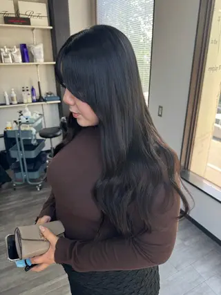 ロング 坂井 水菜美のヘアスタイル