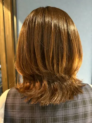ミディアム カラー 🎀Kubu🍀 Natsumu🎀のヘアスタイル
