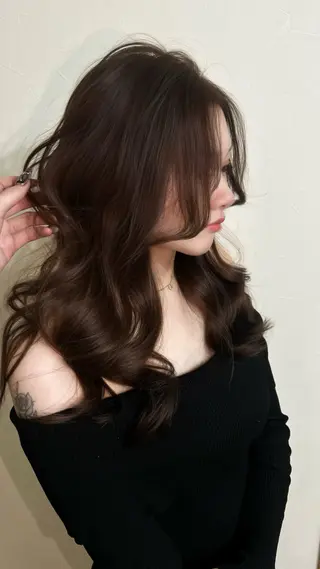 カラー GiseL さあや博多ハイトーンのヘアスタイル