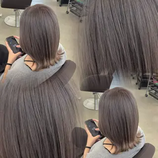 ミディアム カラー - aiko -のヘアスタイル