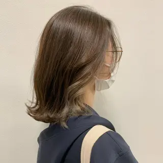 ミディアム カラー 村田 来倖のヘアスタイル
