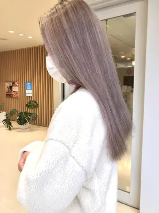 ロング カラー SALOWIN  原宿ash所属・タナカ タクヤのヘアスタイル