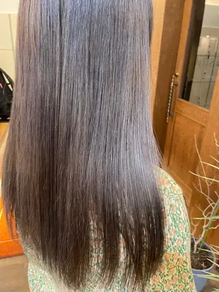 ロング しもかわ かほのヘアスタイル