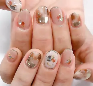 ネイル 東 千夏のネイルデザイン