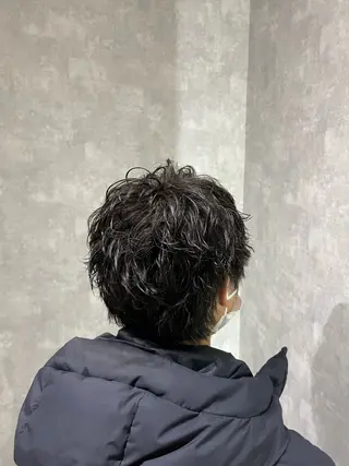 パーマ メンズ メンズ特化/高畑/ 加藤寿気也のヘアスタイル