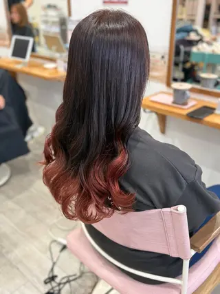 ロング elf 麻由奈のヘアスタイル