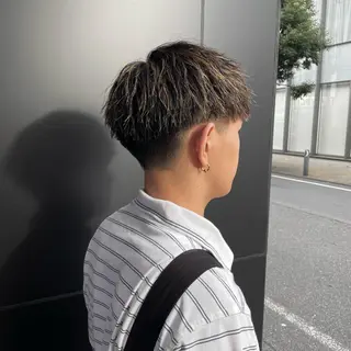 ショート カラー パーマ メンズ 【柏メンズパーマ職人 】店長 KAZUMAのヘアスタイル