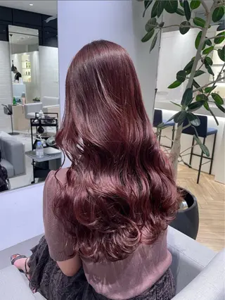 セミロング stair:case 細淵舞子のヘアスタイル