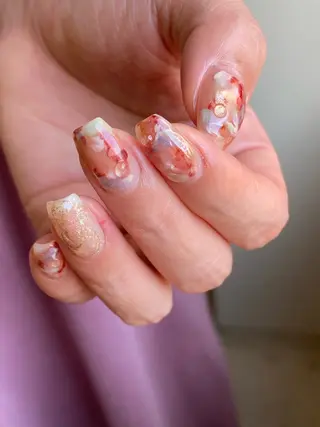 ネイル 草加ニュアンスネイル 🌚hersのネイルデザイン